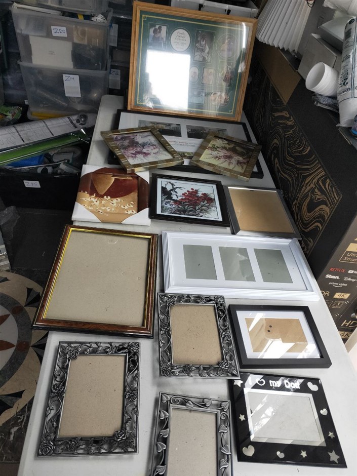 Large Quantity of Picture Frames Auction (00383025650) Grays Australia
