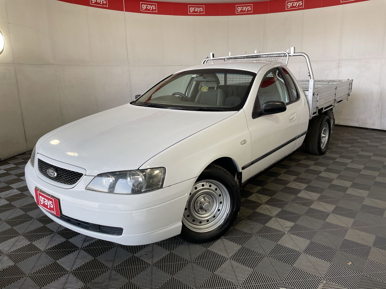 2002 Ford Falcon XL BA 3 seater Automatic Cab Chassis 