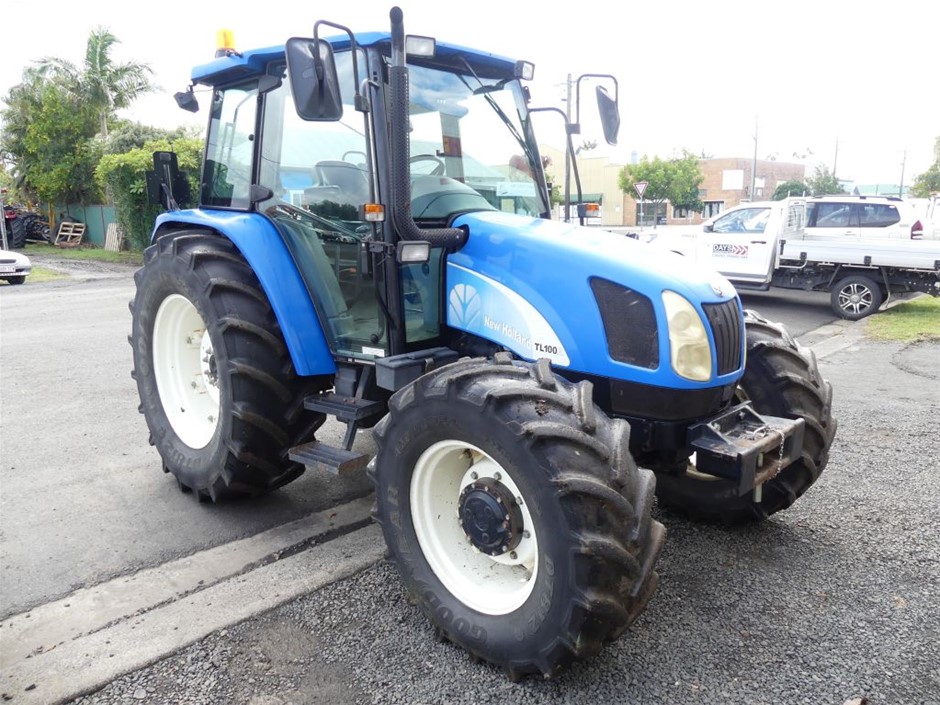 New Holland TL100A Tractor Auction (00355052798) Grays Australia