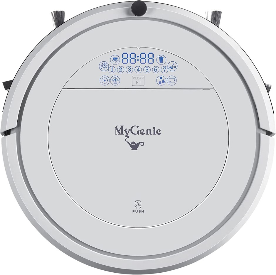 MYGENIE Robotic Vacuum Cleaner ZX1000, White. Auction Australia