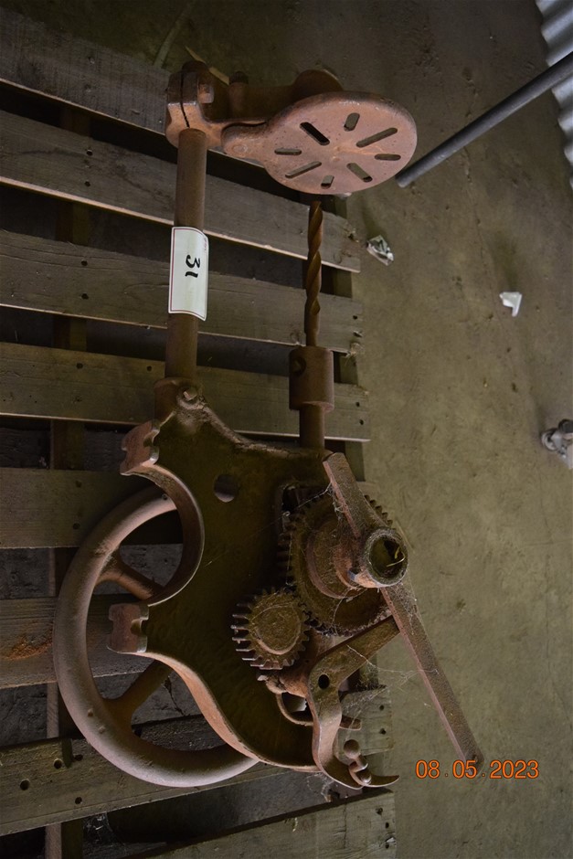 " Buffalo" Vintage Manual Drill Press Auction (00319041390) Grays