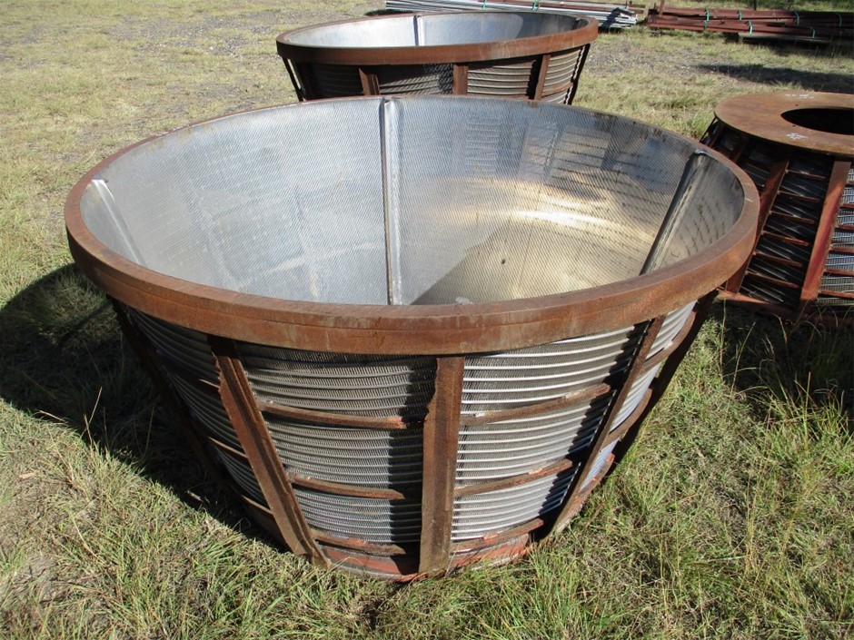 Qty 1x Centrifuge Basket/Fire Pit Auction (00857045139) Grays Australia