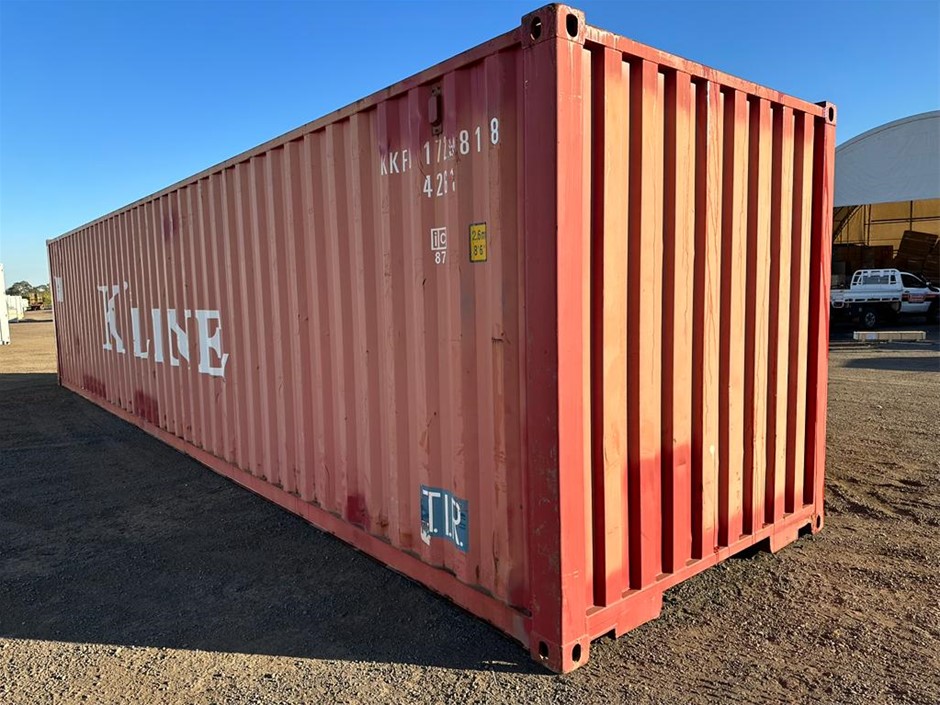 Used 40ft Shipping Container Auction (00017045051) Grays Australia