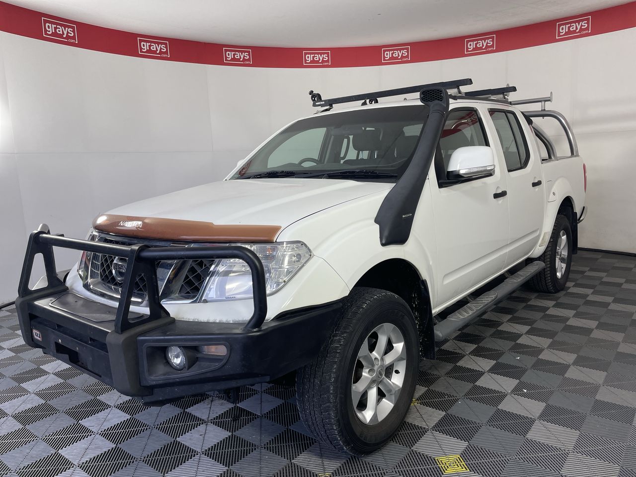 2012 Nissan Navara ST (4x4) D40 Turbo Diesel Auto Dual Cab
