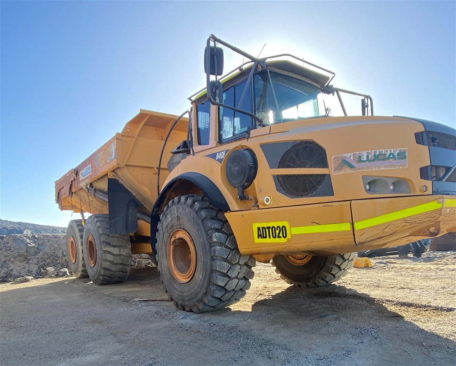 <p>2012 Volvo A40F 6 x 6 Articulated Tipper Truck</p>