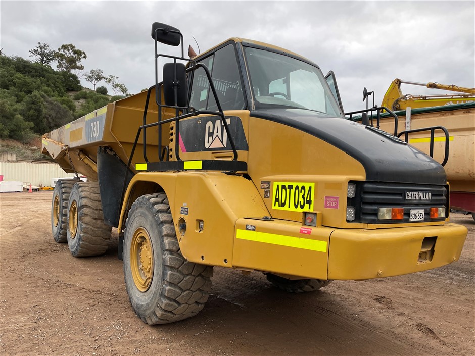 <p>2007 Caterpillar  730 6 x 6 Articulated Tipper Truck</p>