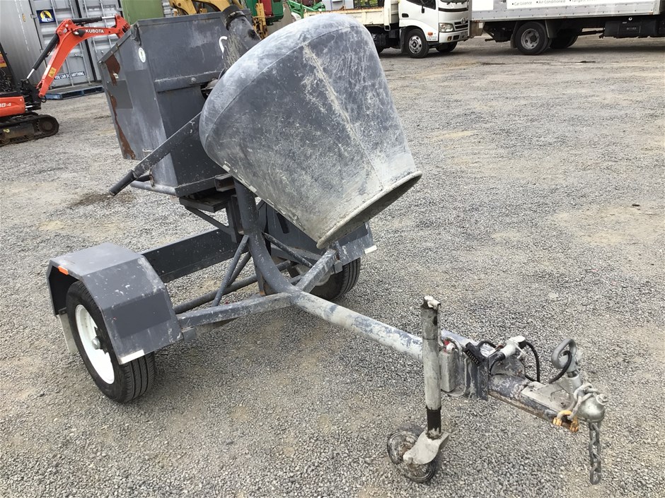 2018 Tilbury Plant Single Plant Trailer Concrete Mixer 0.1 CU.MTR