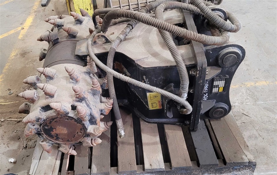 15T Excavator Drum Grinder Auction (00953025605) Grays Australia