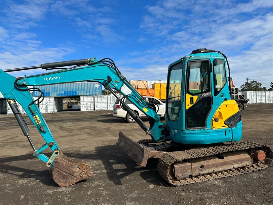 Unreserved Kubota KX155 Excavator - Toowoomba