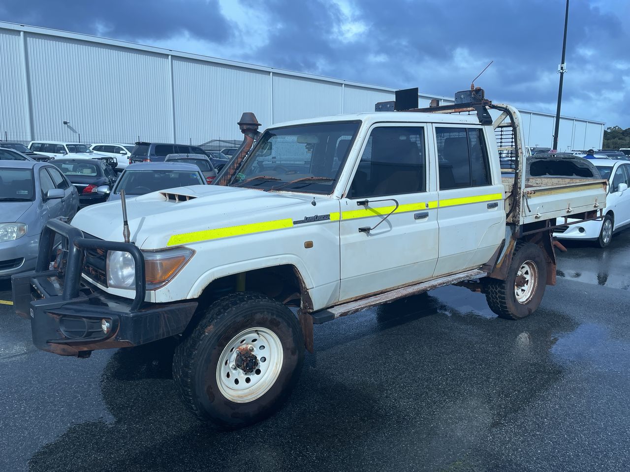 2018 Toyota Landcruiser Workmate VDJ79R T/D Manual Crew CC