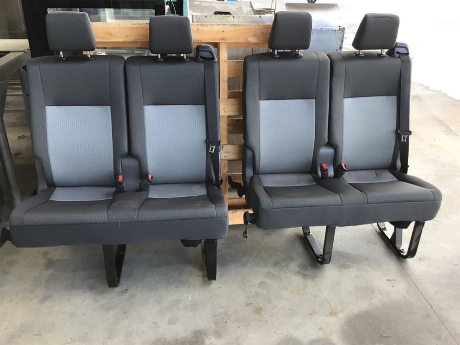 Unreserved and Unused Toyota Hiace Double Seats