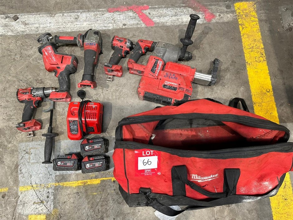 Milwaukee Fuel 18V Assorted cordless Power Tools Auction (00663025760