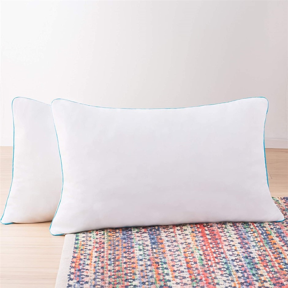 LINENSPA Memory Foam Bed Pillow, King Size, 2 Pack.