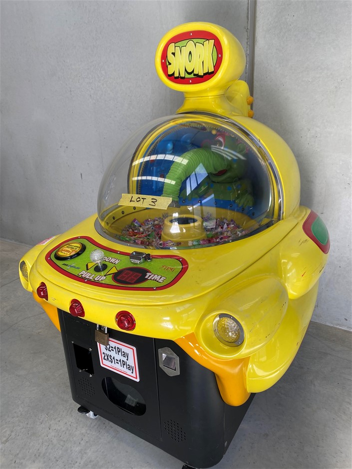 Unreserved Confectionery Vending Machines / Car Rides & More