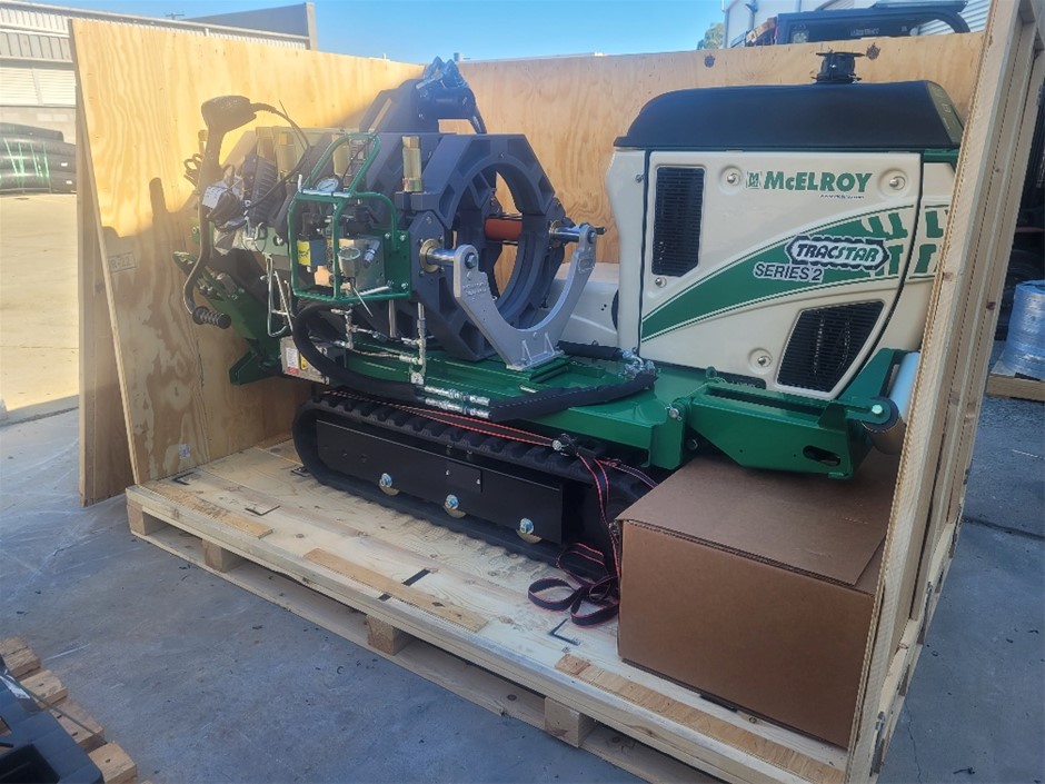 2022 McElroy Tracstar Series 2 Pit Bull 618 Poly Pipe Fusion Machine