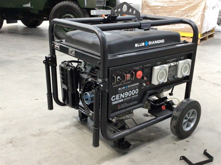 Blue Diamond GEN9000 Tradesmen Generator (Ex Display) (G100030) Auction ...
