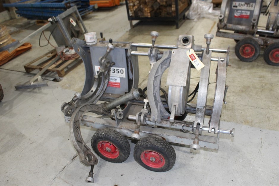 Dixon Fusionmaster EHF350 Mobile Poly Pipe Welder Auction (00235052879