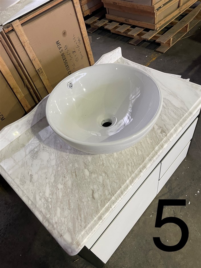 Small Bathroom Vanity Auction (00055053131) Grays Australia