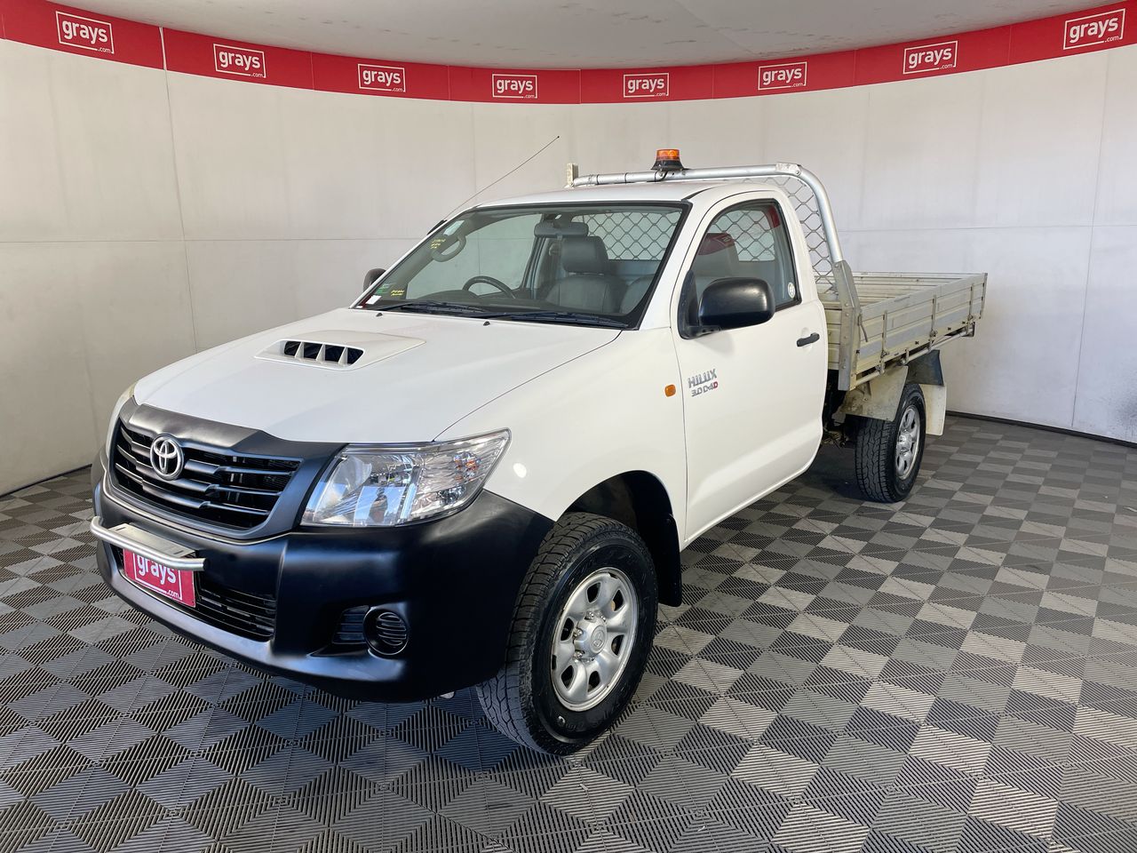 Ex Corp 2013 Toyota Hilux 4X4 WORKMATE KUN26R T/Diesel Manual Cab ...