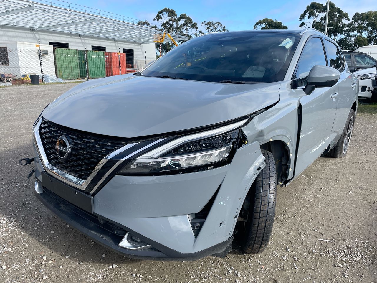 Nissan Qashqai TI J12 CVT Wagon (REPAIRABLE WRITEOFF) Auction (0001