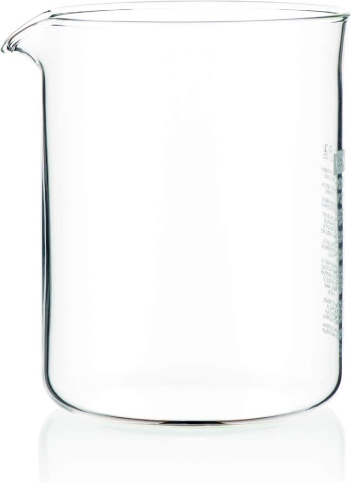 BODUM Replacement Glass for Two Cup Coffee Press, 4 Cup (0.5L).