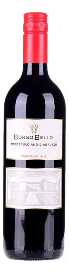 Sensi 'Borgo Bello' Montepulciano D'Abruzzo DOC 2021 (6x 750mL), Italy