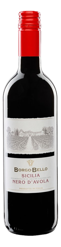 Sensi 'Borgo Bello' Nero D'Avola 2022 (6x 750mL) Italy