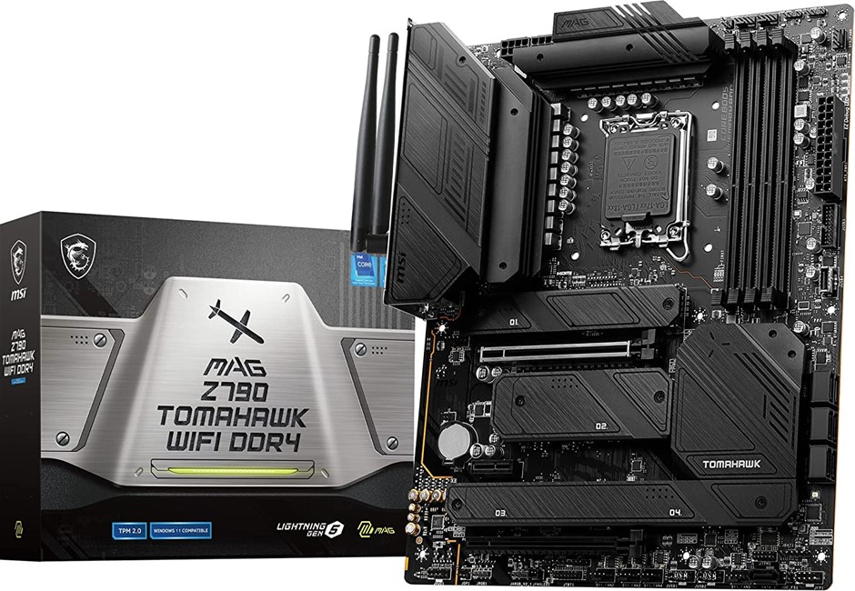 MSI MAG Z790 Tomahawk WiFi DDR4 Motherboard ATX - Supports 12th and ...