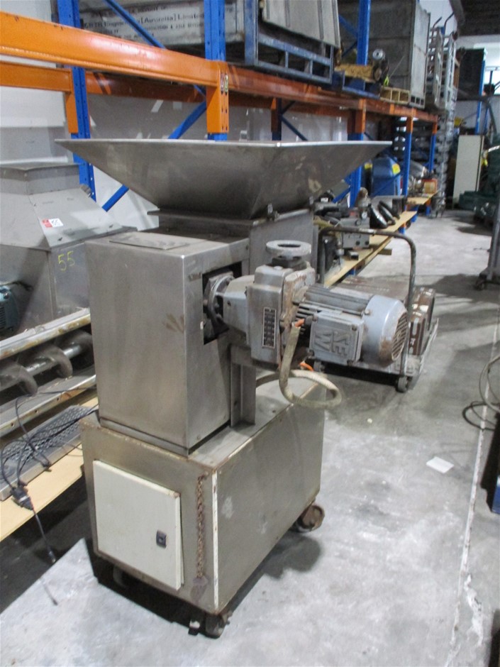 Mobile Food Grinder/Processor with Feed in Hopper Auction (00543025972) Grays Australia
