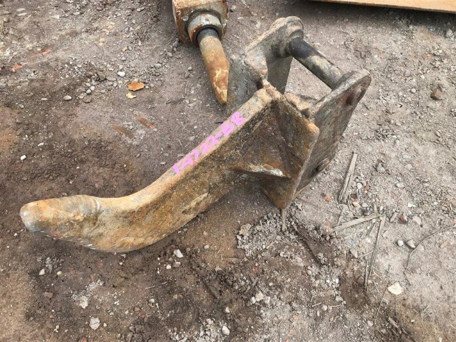 1 x Excavator Single Tyre Ripper Attachment Auction (0057-3026000 ...