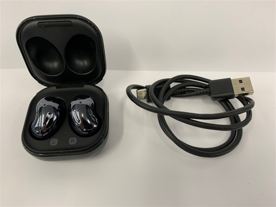 1x Samsung Buds Live (Black) -- Model No: SM-R180, EP-QR192 Auction ...