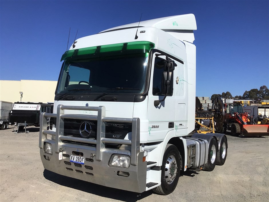 2010 Mercedes Benz Actros 2655 (6 x 4) Prime Mover Truck