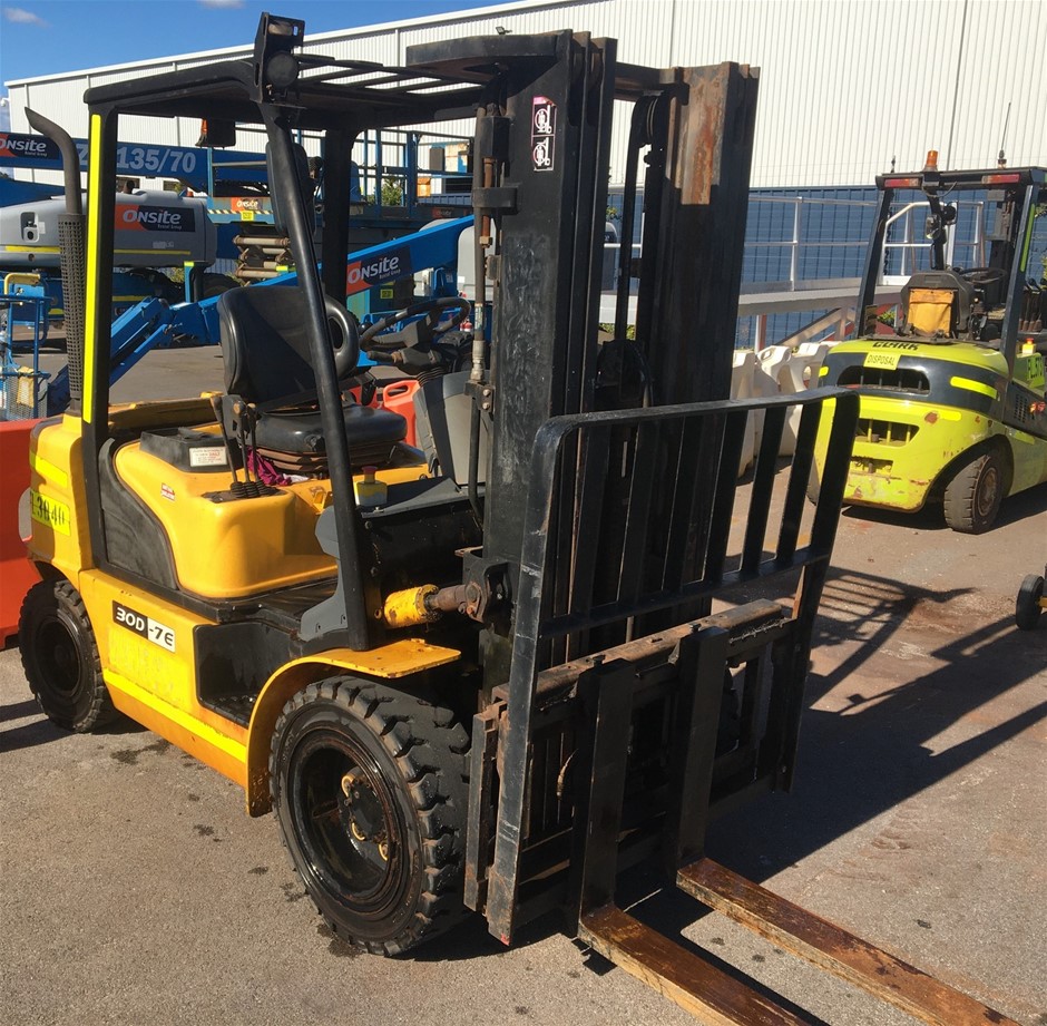2012 Hyundai 30DF-7 Forklift - 3.0t - 3.0m - Diesel (Kwinana) Auction ...