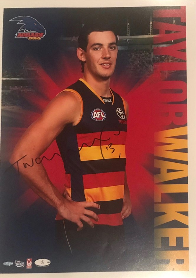 Taylor Walker signed limited edition memorabilia Auction (0127-8017495 ...