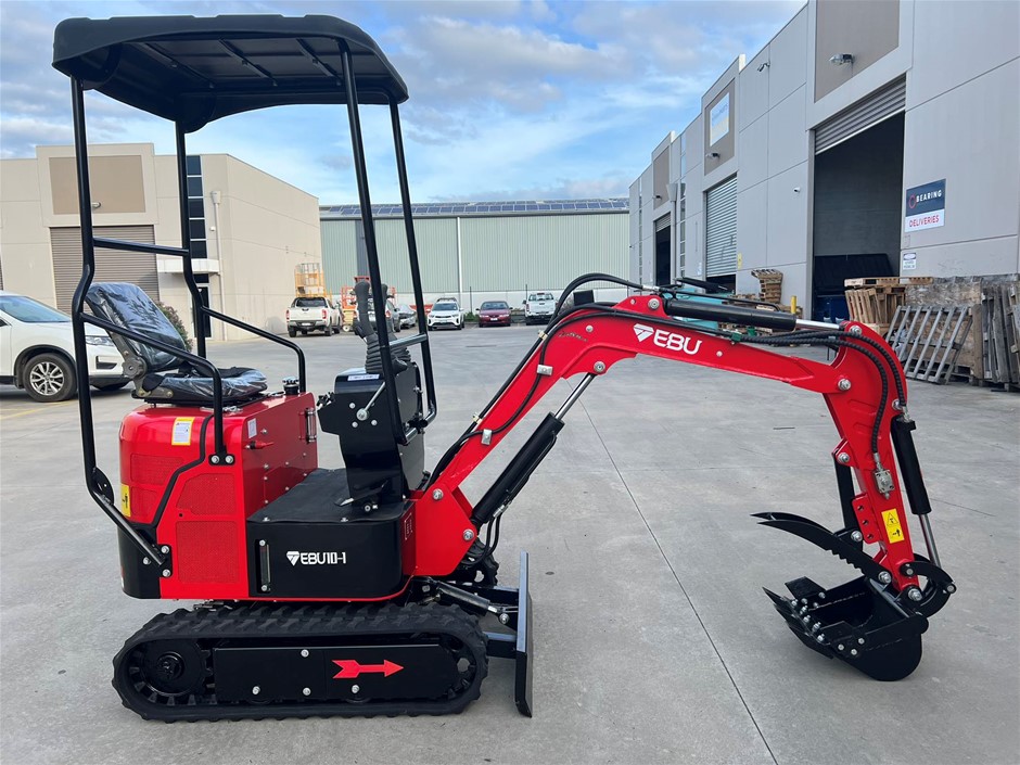 Unreserved & Unused 2023 EBU 10-1 (1 Ton) Mini Excavator