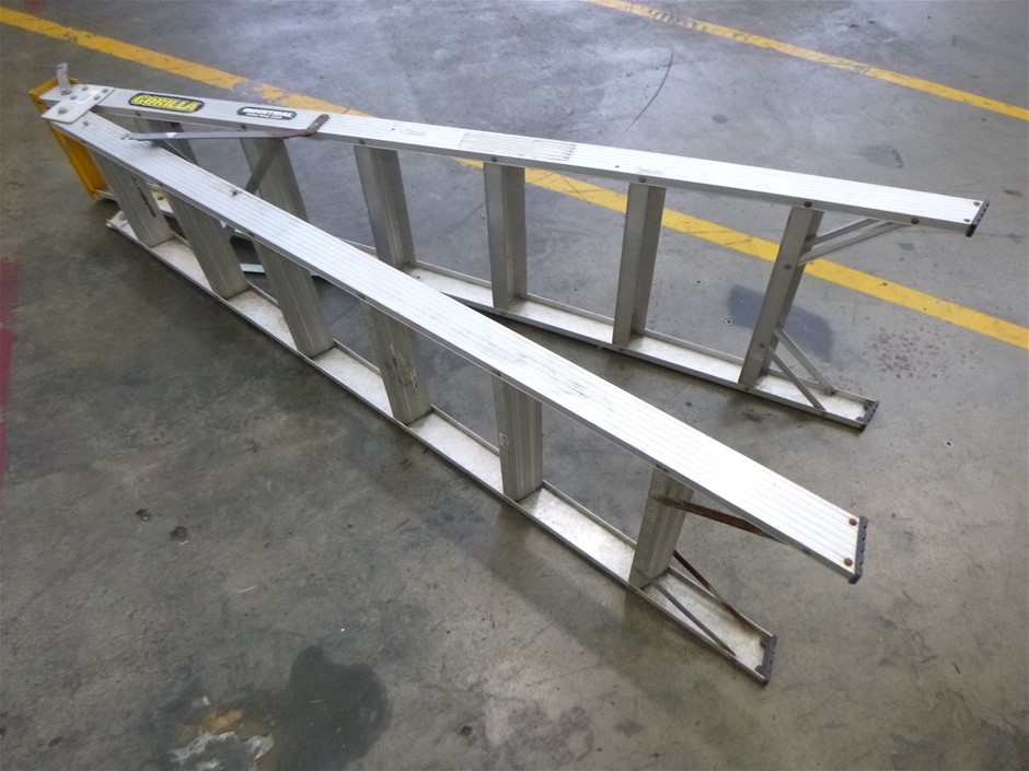 Gorilla DM007I Industrial Dual Purpose Ladder Auction (00715053356