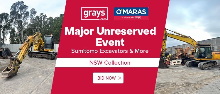 Major Event - Sumitomo Excavators & More - NSW Pickup