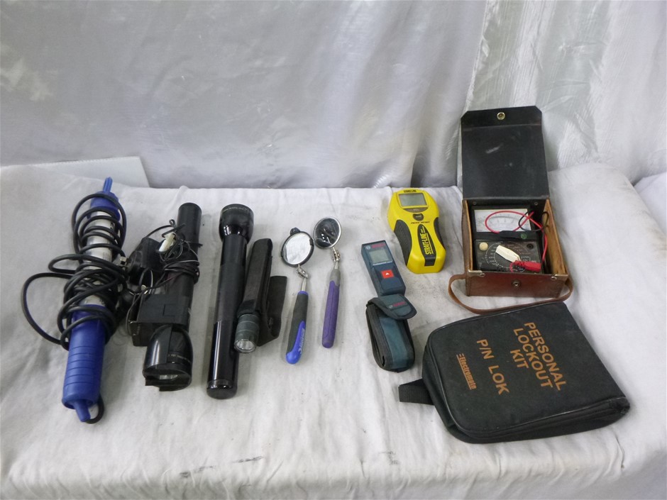 Oty of Assorted Testing & Lighting Equipment Auction (01215053630