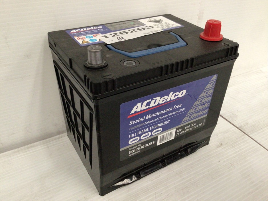 Unused Ac Delco Sq85d23lefb Premium Enhanced Flooded Battery (efb 