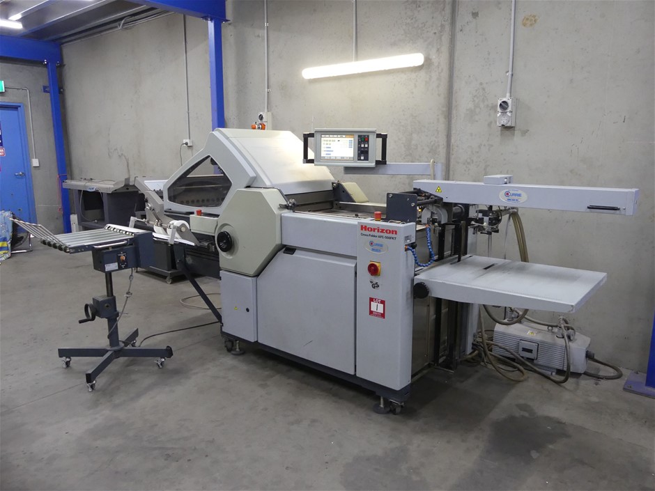 HORIZON AFC-566FKT Cross Folder Machine Auction (0001-5053761) | Grays ...