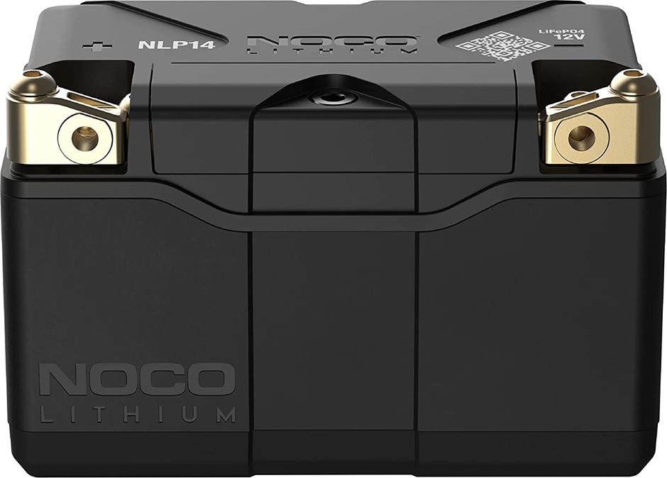 NOCO Lithium NLP14, Group 14, 500A Lithium Powersport Battery, 12V 4Ah Batt