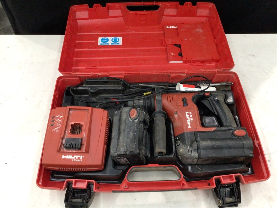 1 x Hilti Cordless Hammer Drill Kit Auction (00073026619) Grays