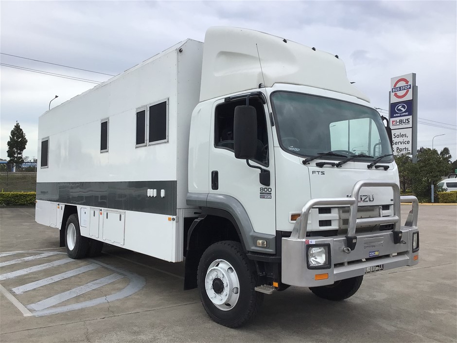 2008 Isuzu 800 FH FTS 4 x 4 Motorhome Auction (0001-50081825) | Grays ...