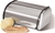 OGGI Stainless Steel Roll Top Bread Box, Silver, 17.50 Inch by 7.50 Inch by
