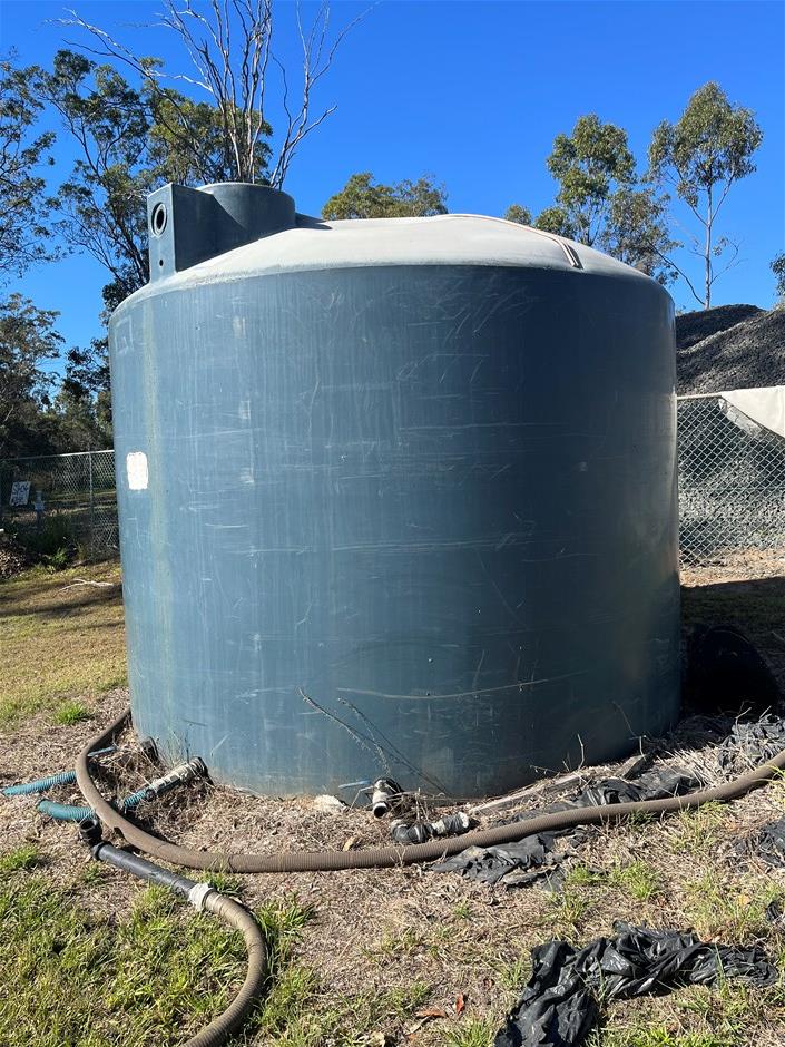 No Reserve 40ft Container, Poly Tanks + More!