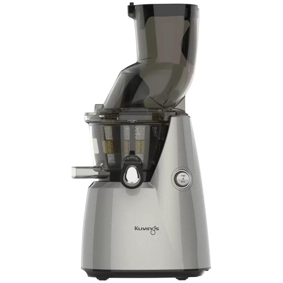 KUVINGS Slow Juicer, Dark Silver, Model E8000DS, Made In Korea.