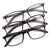 5 x FOSTER GRANT Design Optics Readers Glasses, Prescription +1.25, Model 3