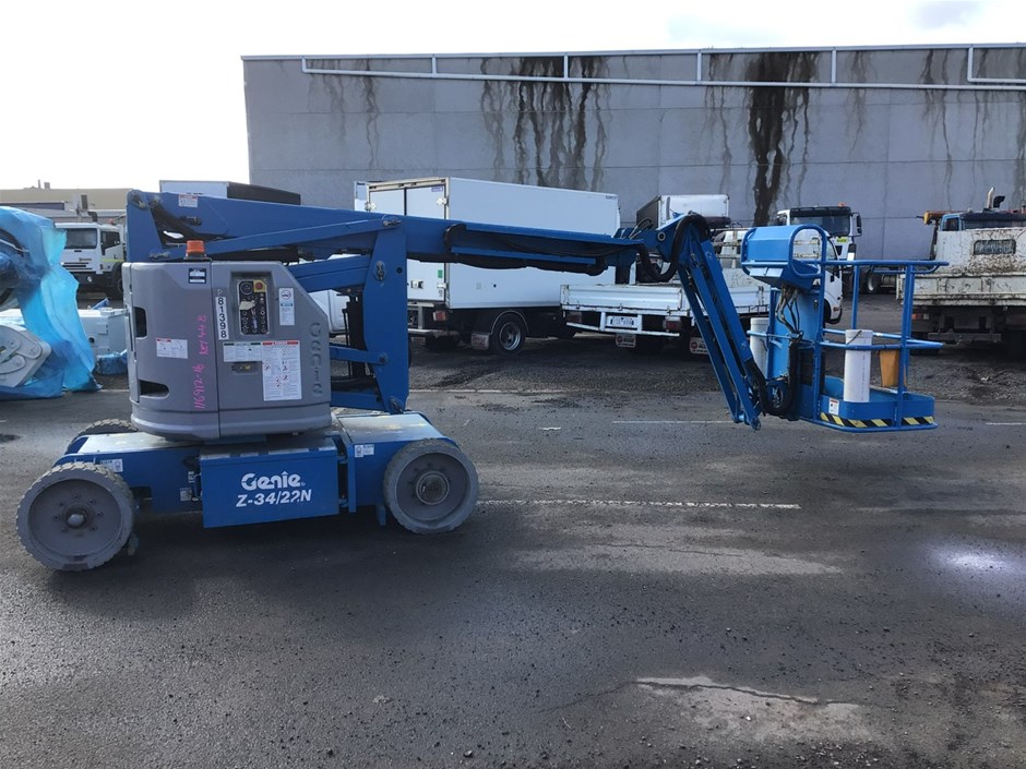2012 Genie Z-34/22N Knuckle Boom Lift Auction (0001-3026881