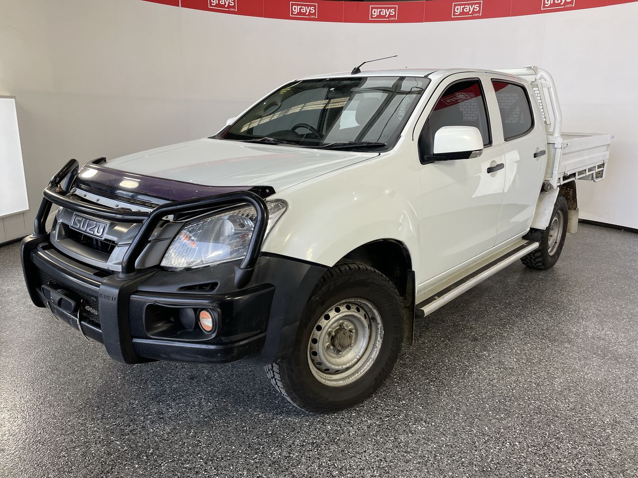 2015 Isuzu D-MAX 4X4 SX Hi-Ride Turbo Diesel Automatic Crew Cab Chassis ...