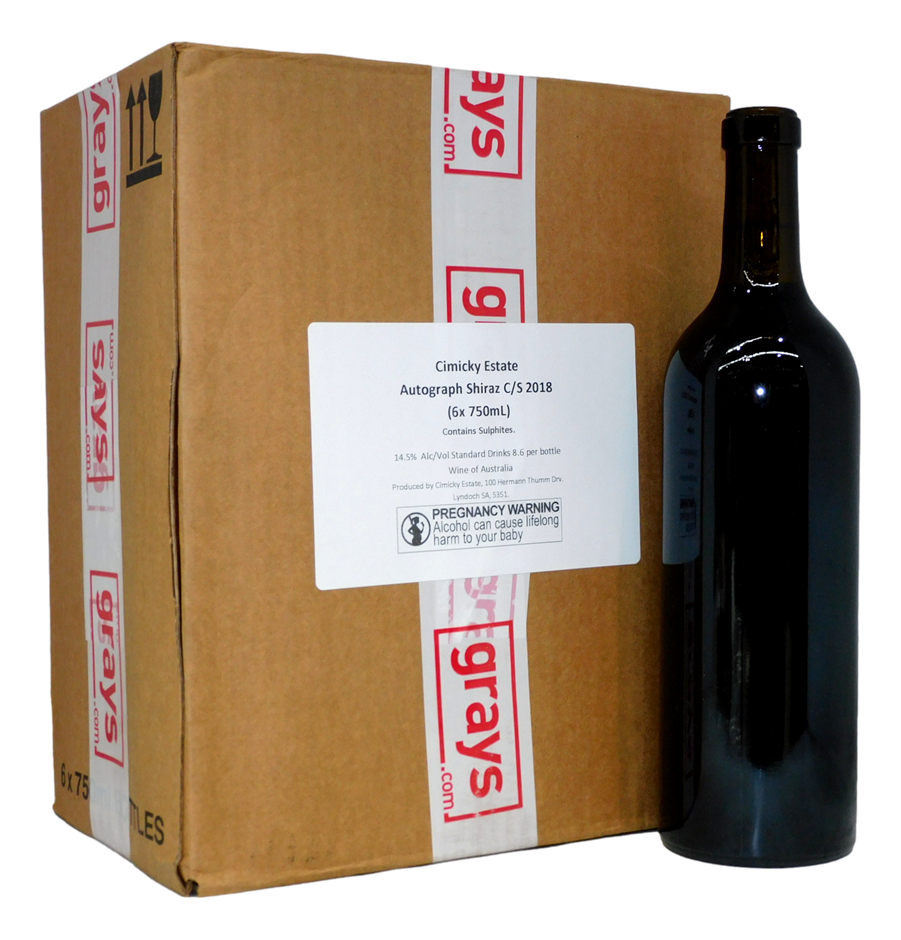 Shiraz / Syrah 2018 Auction (001210725687) Grays Australia